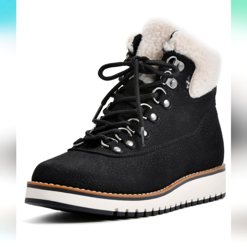White Mountain Cozy Ankle Boots